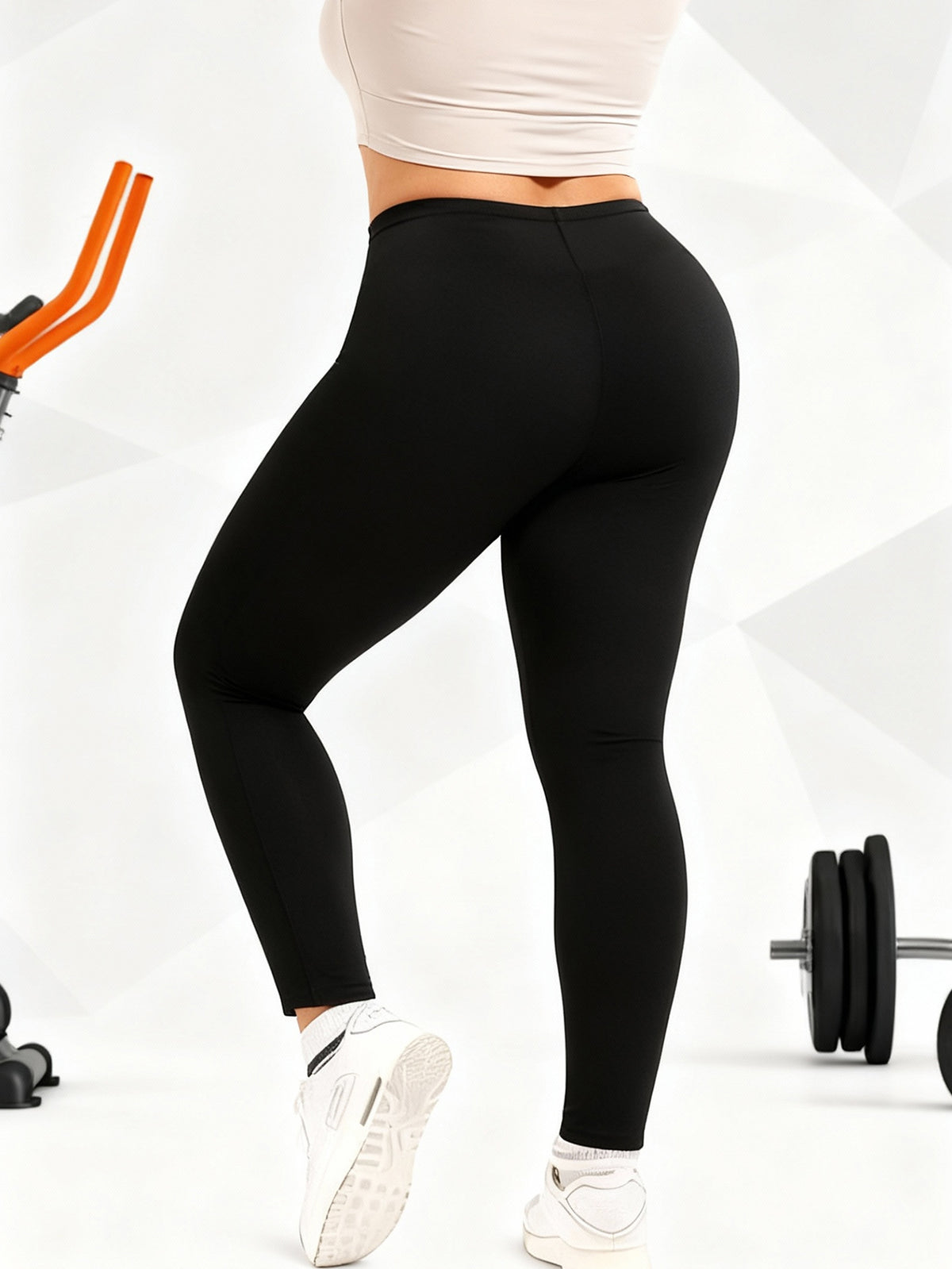 Plus Size Sauna Sweat Pants Slimming Compression Workout Thermo Waist Trainer