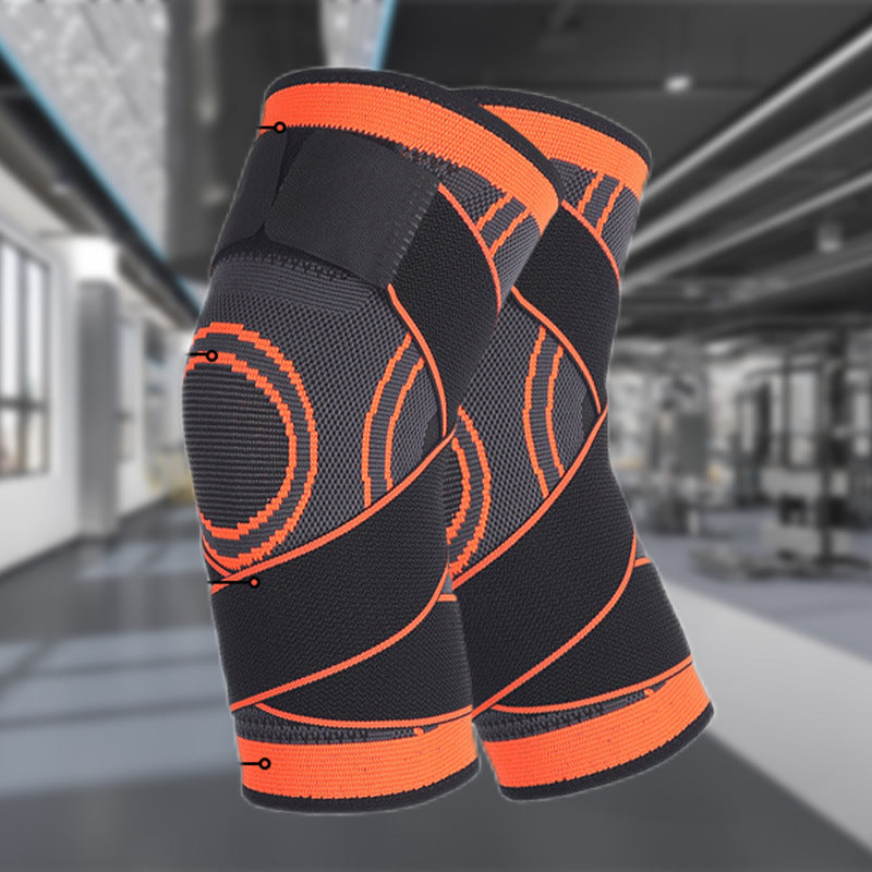 Unisex Knee Support Wrap For Meniscus Protection-compression Straps, Adjustable