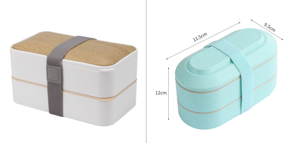 Double-layer Insulated Lunch Box Student