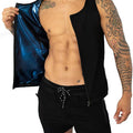 Sports Fitness Zipper Body Shaping Sweat Suit, Tummy Control Tight-fitting Yoga