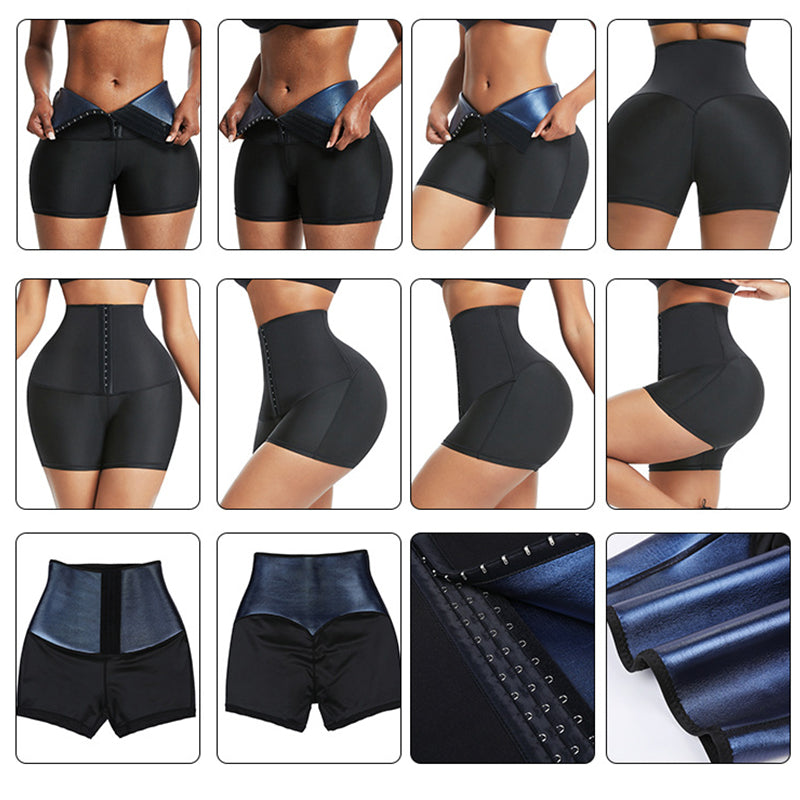 Thermo Sweat Leggings with Waist Trainer