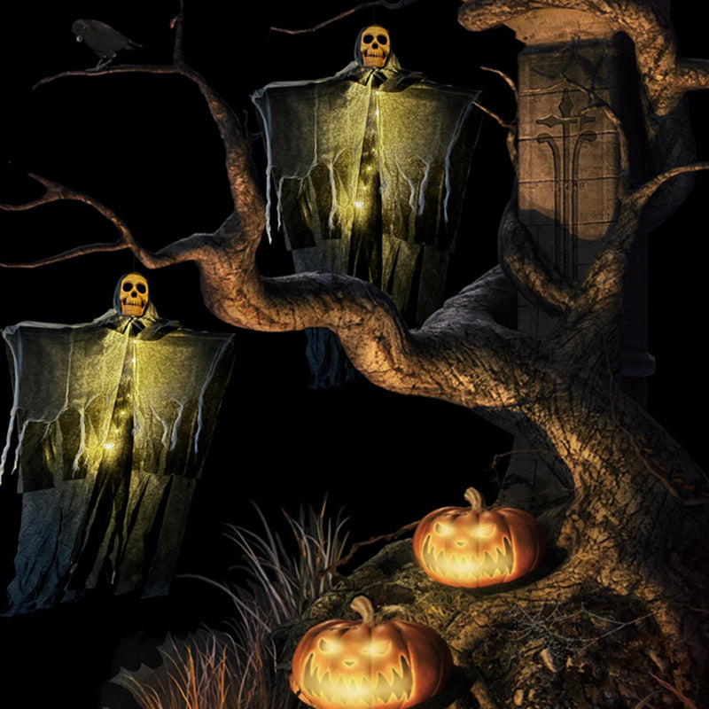 Halloween Decorations Horror Hanging Ghost Skull Skeleton Prop Perfect For Home