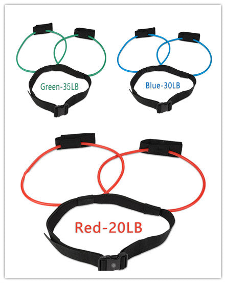 Fitness Women Body Butt Band Resistance Bands Adjustable Waist Belt Pedal