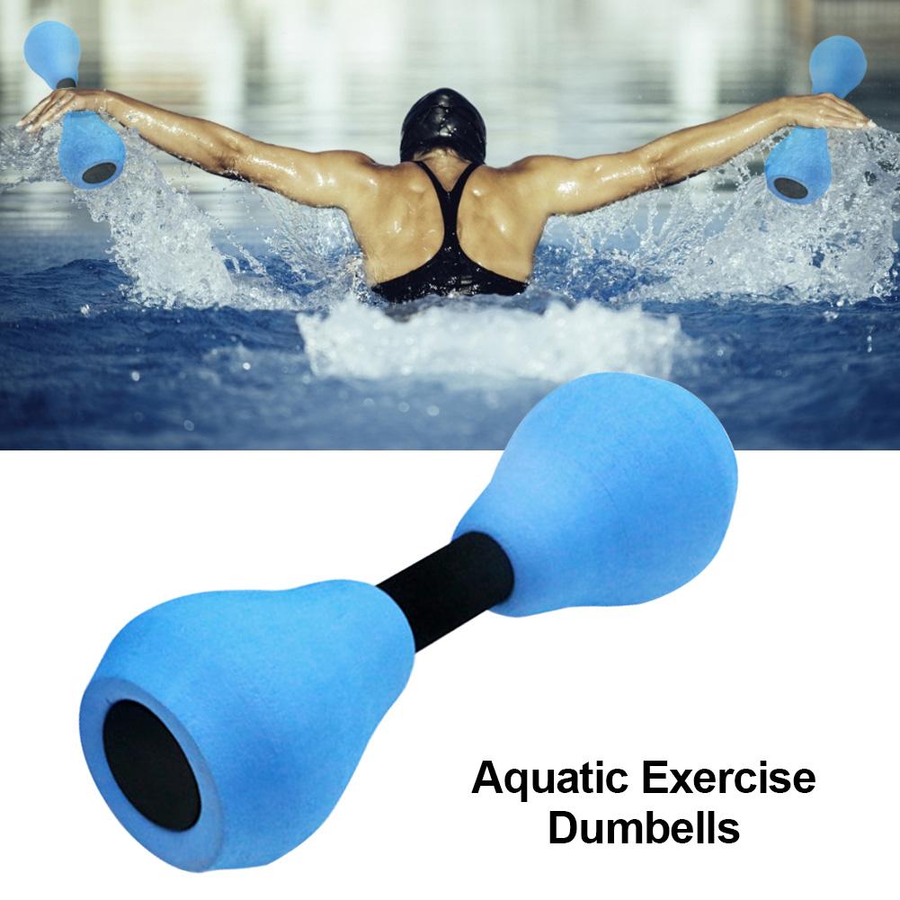 Water Exercise Dumbbell Aquatic Fitness Dumbells Barbells Hand Bar For Women