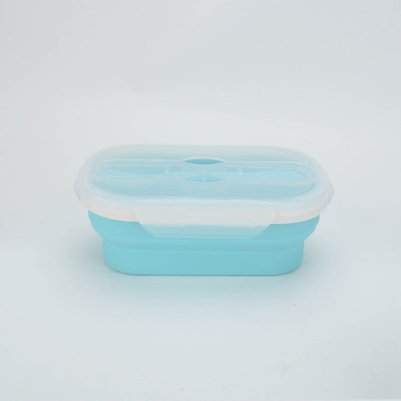 Portable Foldable Silicone Lunch Box