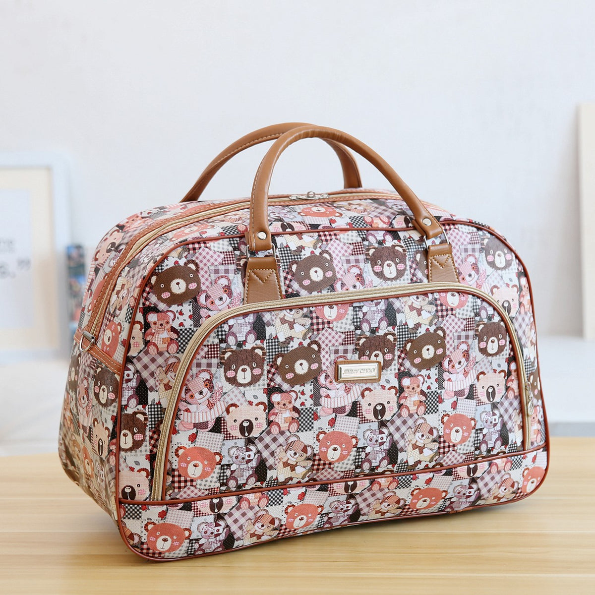 Hand Travel Bag Duffel PU Gift