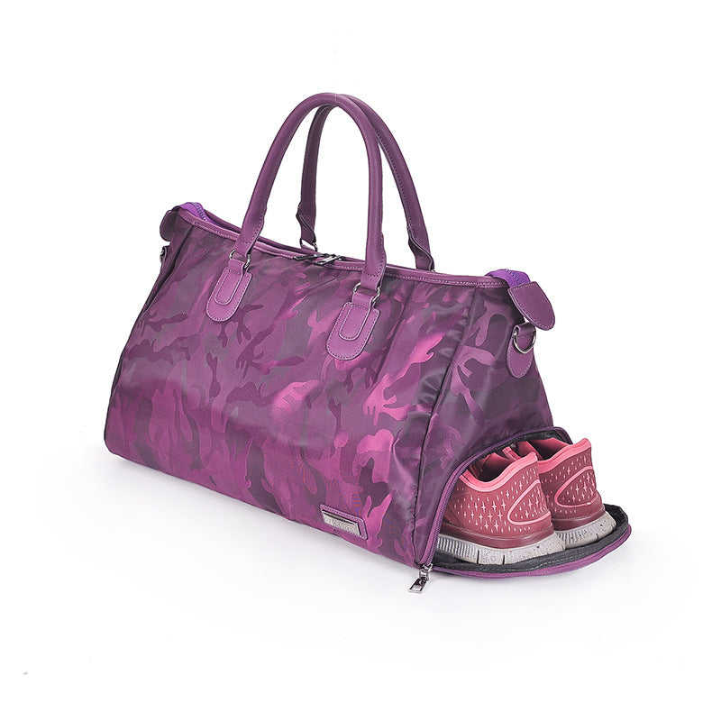 Fitness Bags Shoulder Gym Bag For Shoes Oxford Cloth