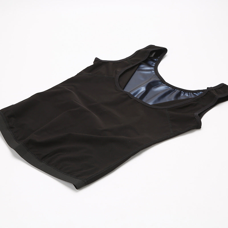 Men Neoprene Sweat Sauna Vest Body Shapers Corset Waist Trainer Slimming