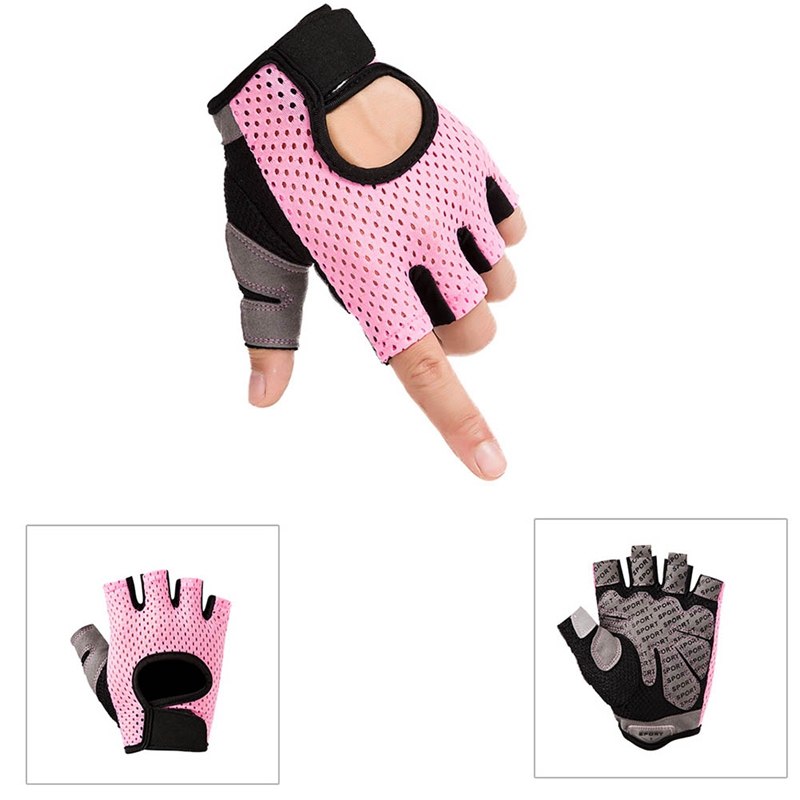 Half Finger Gloves Sports Fitness Outdoor Riding Non-slip Wear