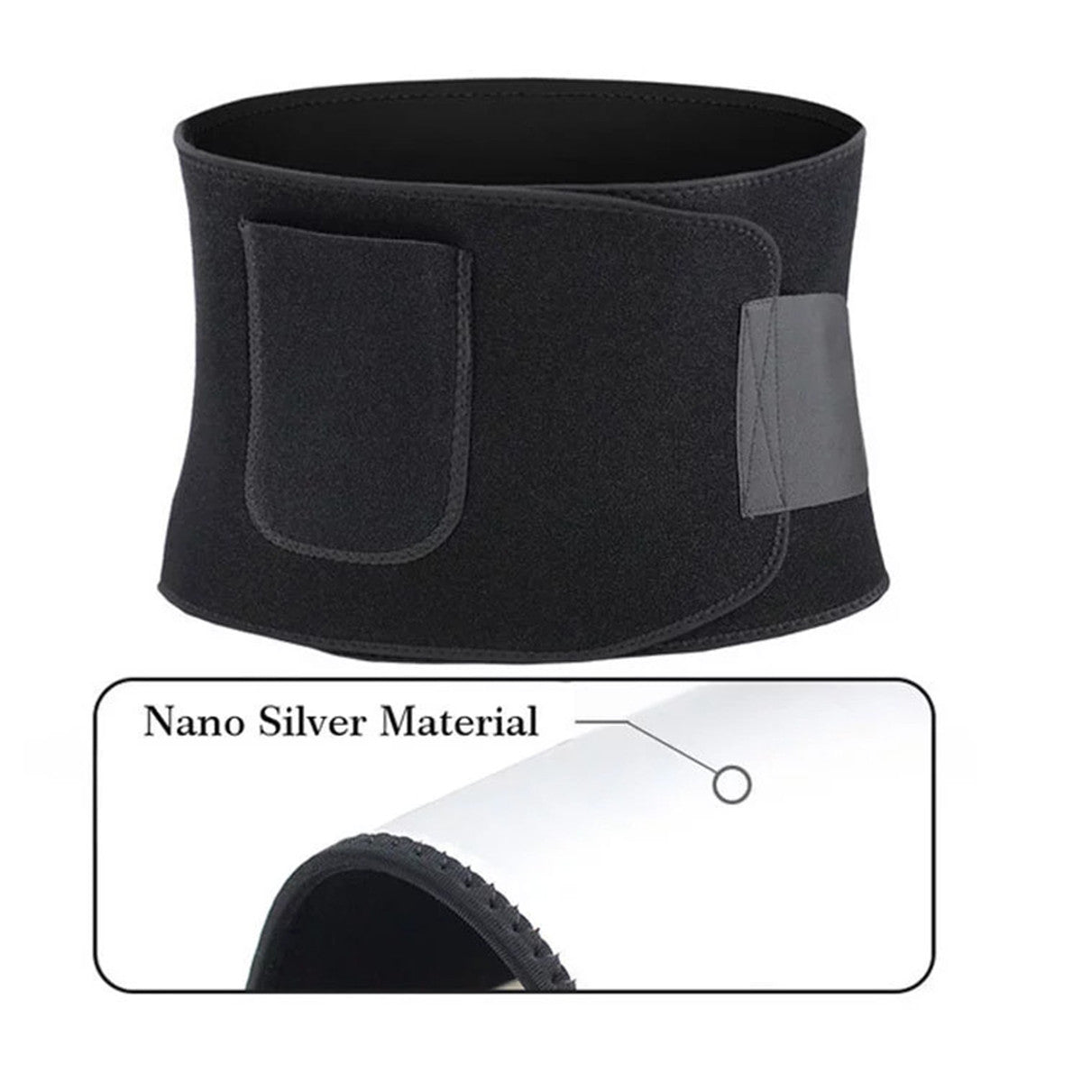Women Men Waist Trimmer Belt Sweat Slim Wrap Straps