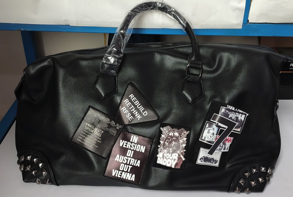 Leather Gym Bag