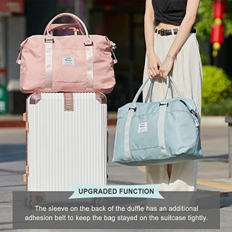 Travel Duffel Bags Sports Fitness Gym Tote Bag Women Weekender Overnight