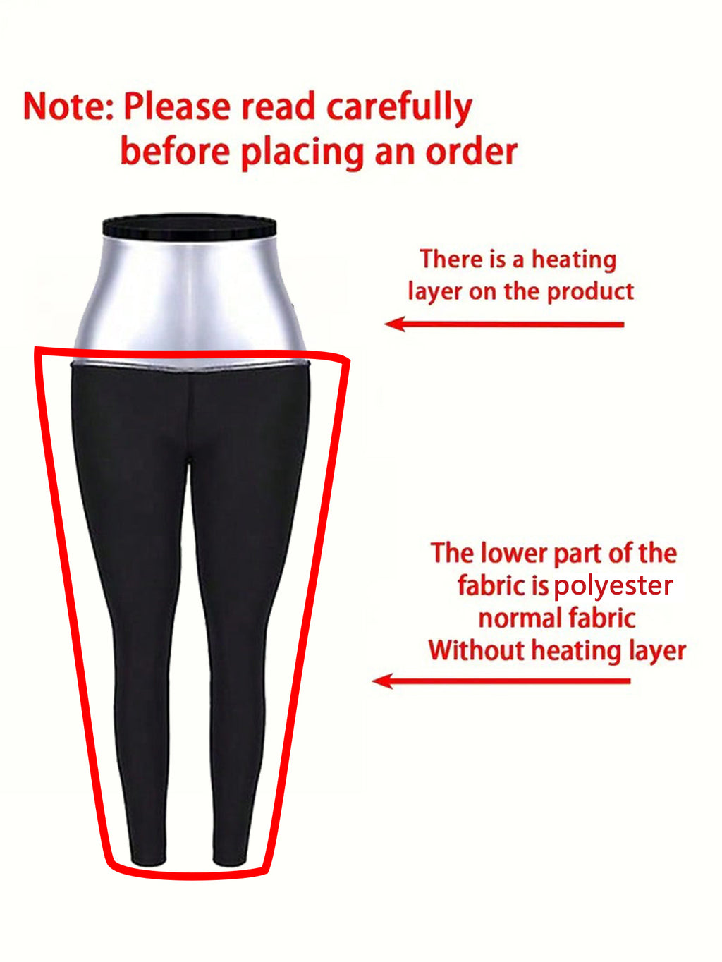 Sauna Sweat Pants For Women, High Waist Compression Workout Leggings, Thermo