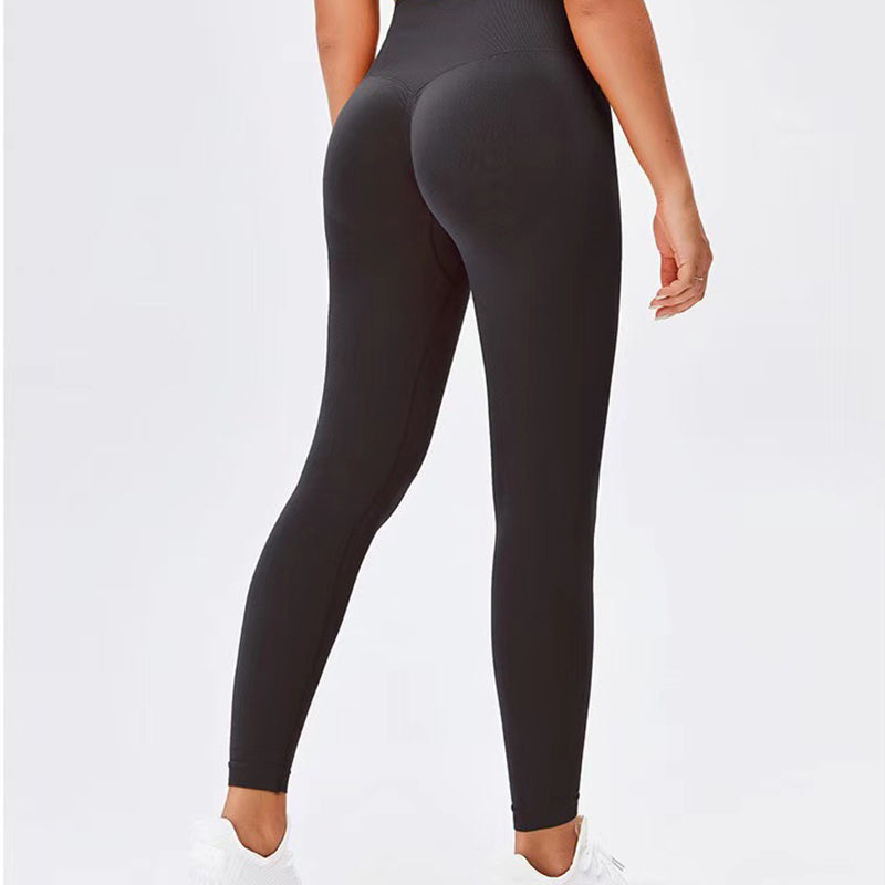 Seamless Leggings Yoga Pants Tummy Control Workout Running For Women