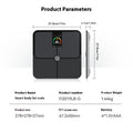 Smart Bluetooth VA Color Screen Home Body Scale