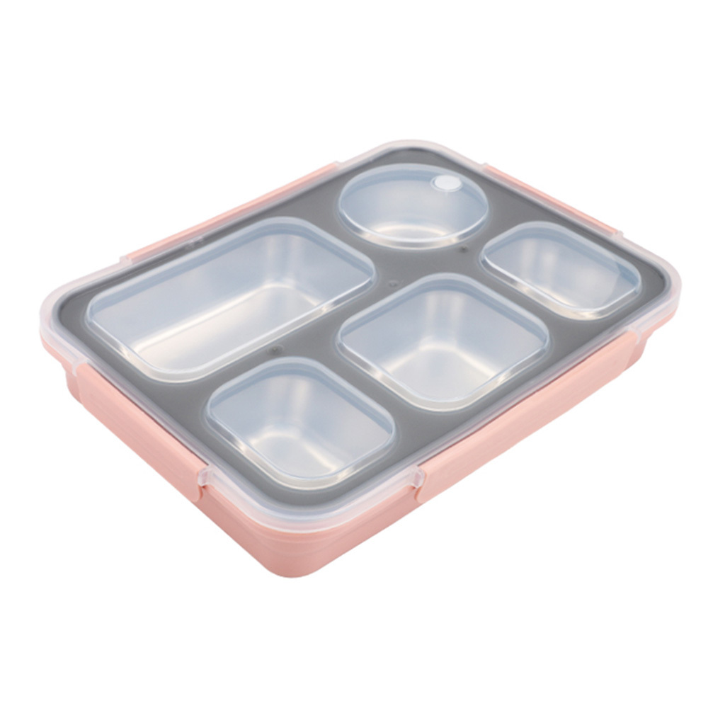 304 Stainless Steel Insulated Lunch Box Student With Lid