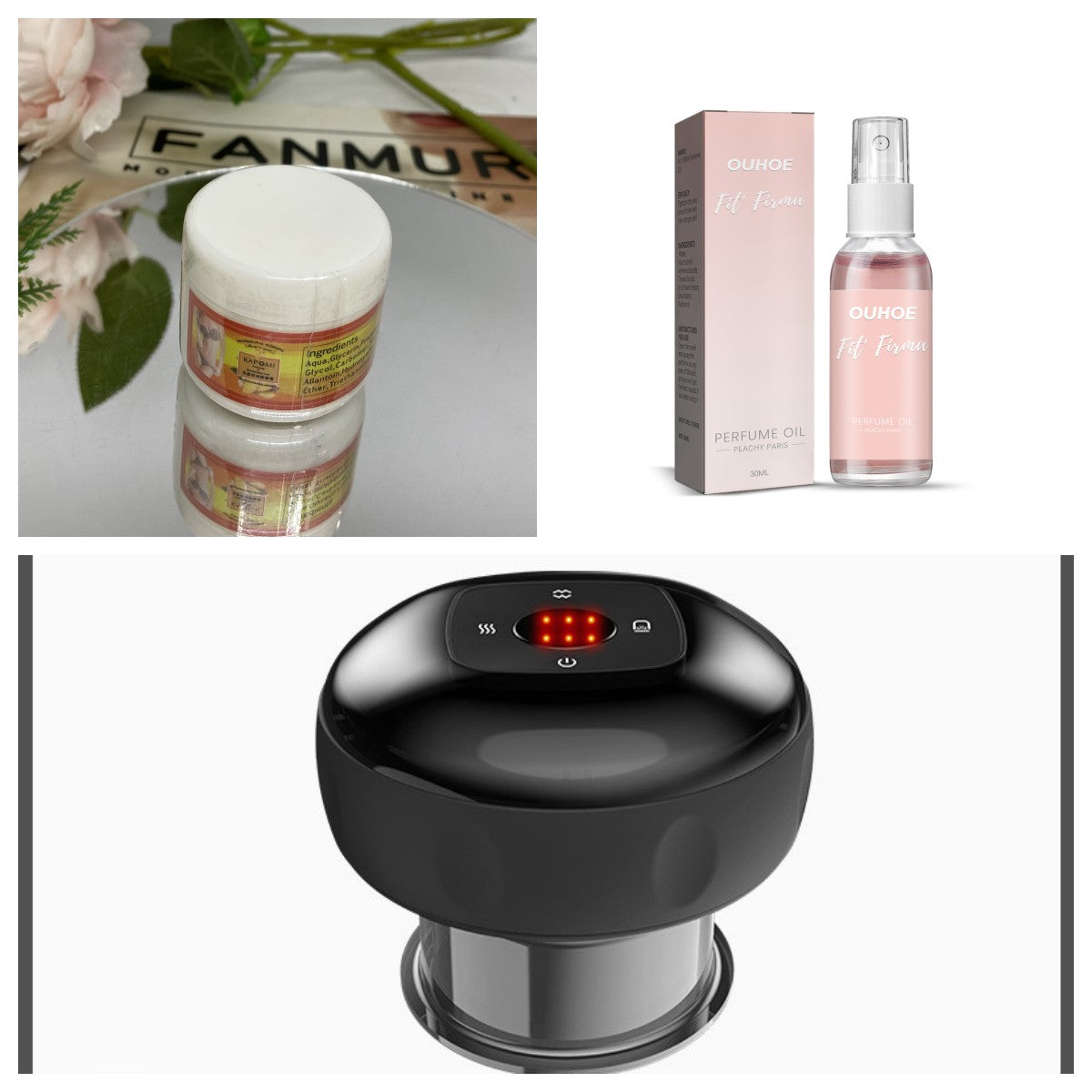 Electric Vacuum Cupping Massage Body Cups Anti-cellulite Therapy Massager For