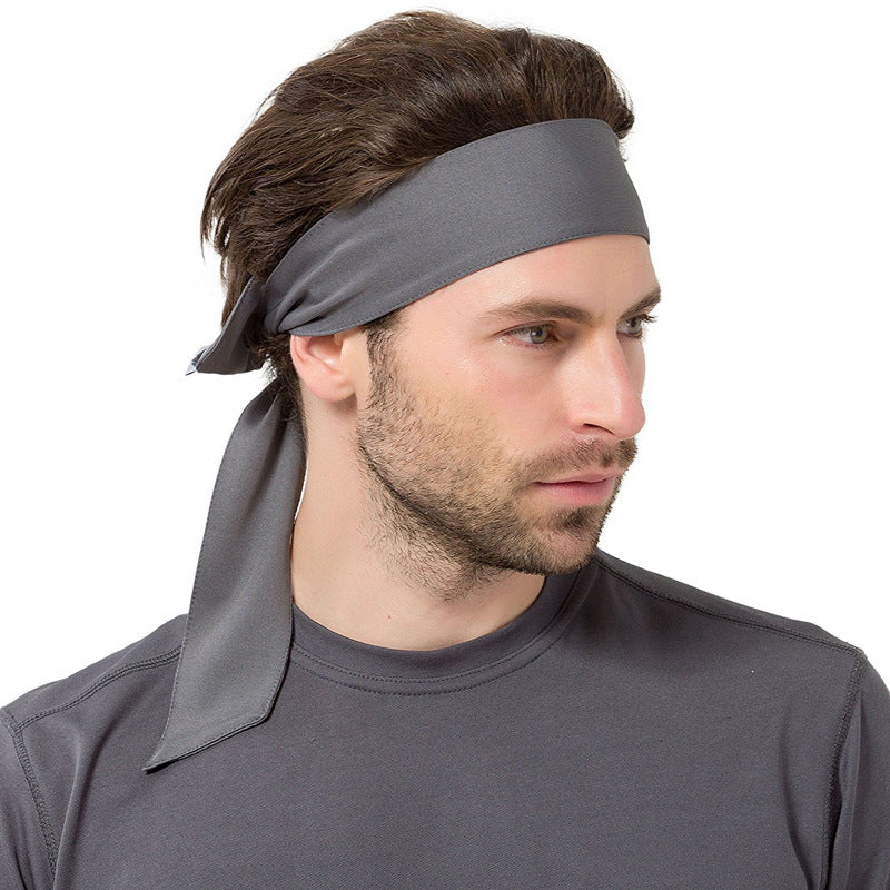 Sports Antiperspirant Headband Running Tennis Fitness
