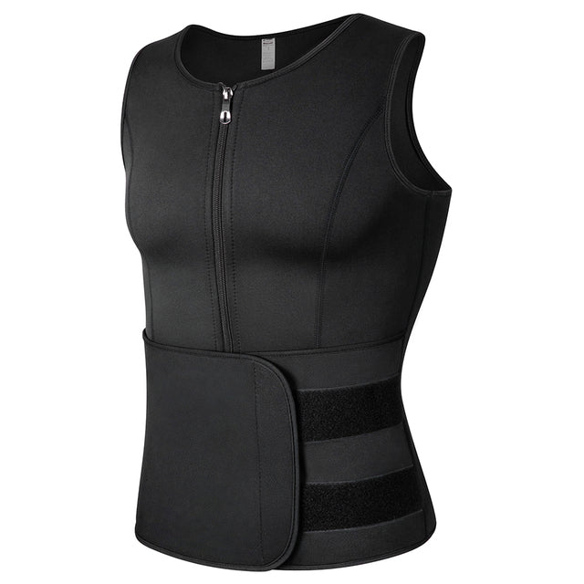 Men's Sauna Sweat Vest Waist Trainer