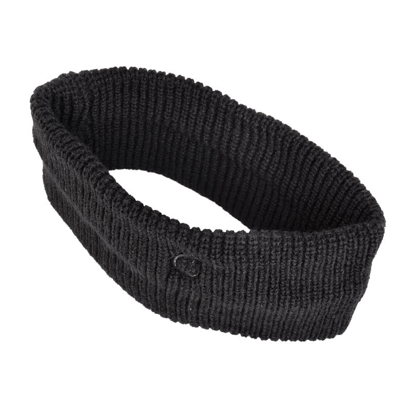 Fashion Hair Band Wool Simple Elastic Solid Color Face Wash Makeup Sports