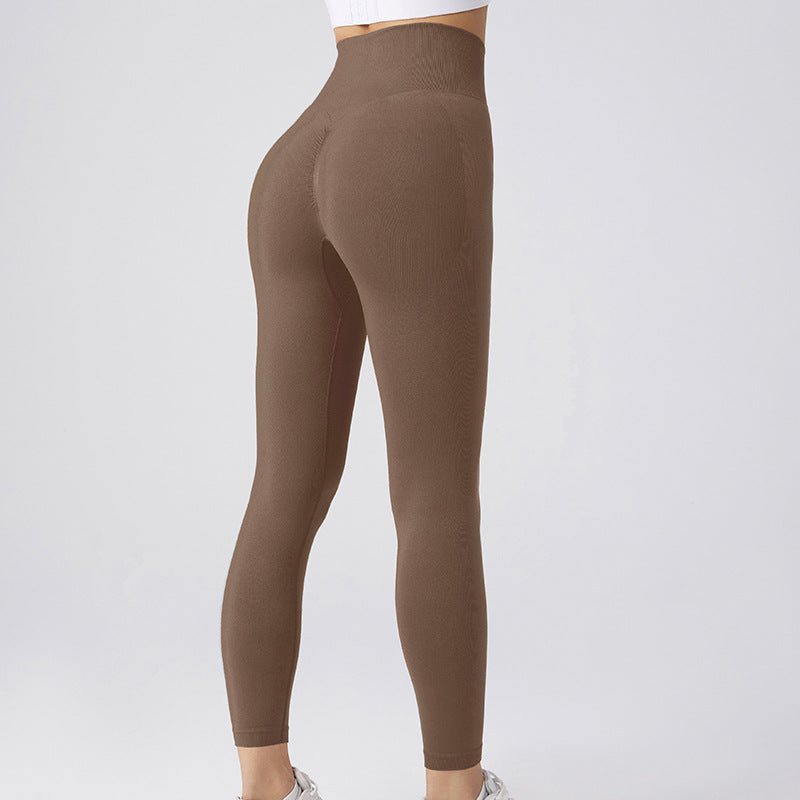 Seamless Leggings Yoga Pants Tummy Control Workout Running For Women