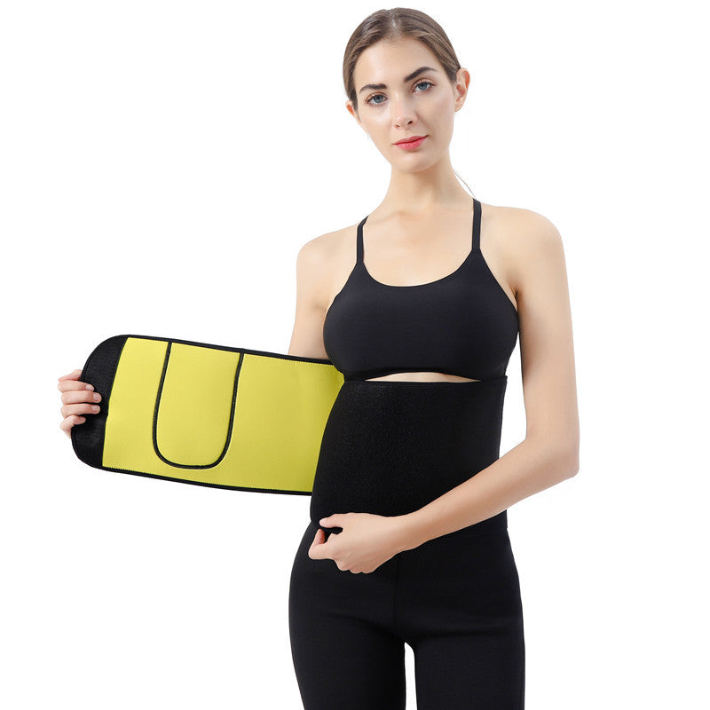 Exercise Violently Sweat Waist Seal Adjustable Size Belly Band Corset Belt
