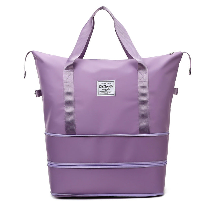 Double Wet And Dry Separation Travel Bag Waterproof Large Capacity Gym Fitness