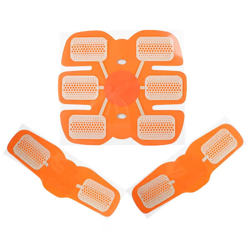 Rechargeable EMS Abdominal Muscle Toning Belt With ABS Stimulator For Fitness