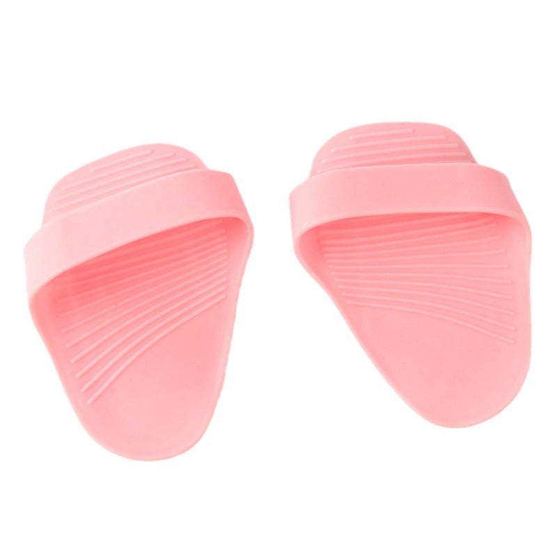 Silicone Hand Protector Sports Fitness Dumbbell Weightlifting Gloves Anti-wear