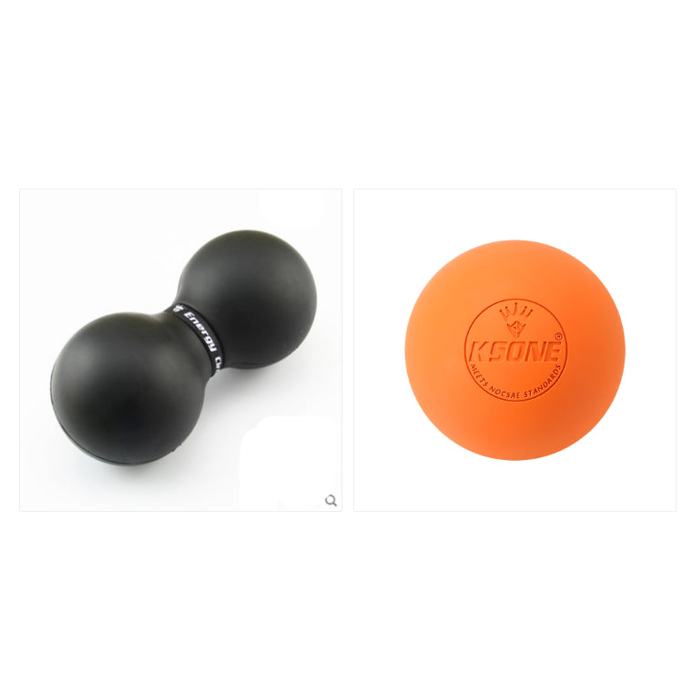 Rubber Peanut Massage Ball Fascia