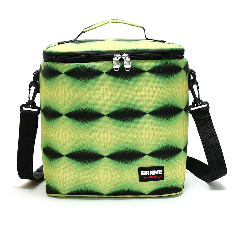 Outdoor Large Capacity Picnic Ice Pack Oxford Cloth Lunch Box PVC Insulated Bag