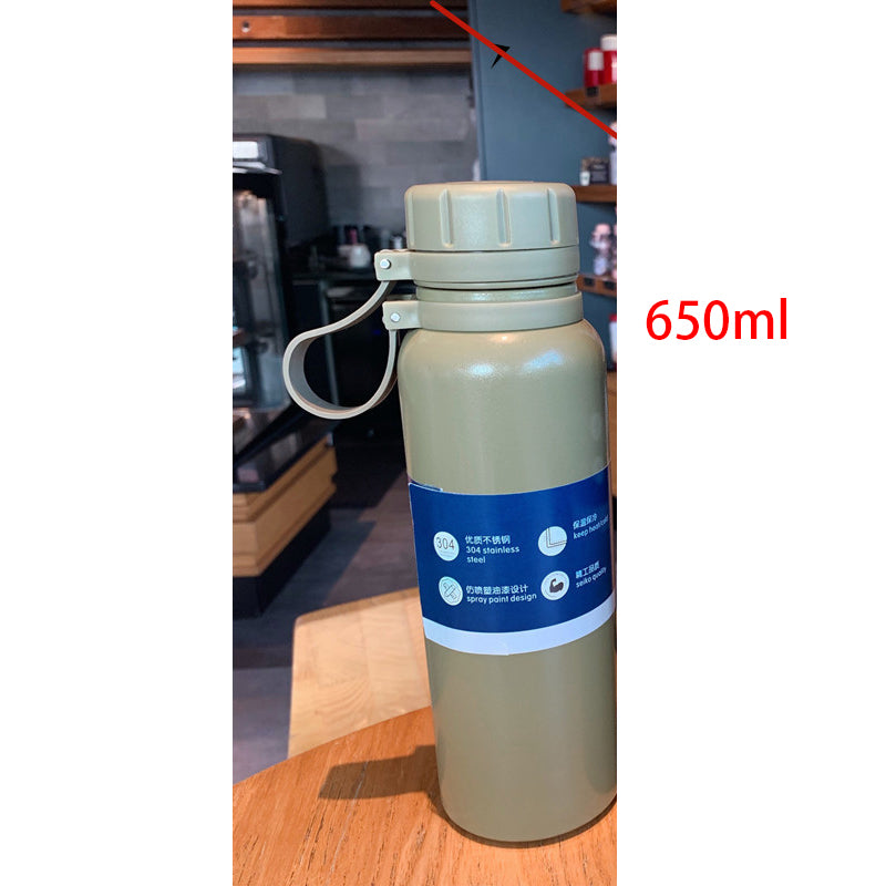 Outdoor Sports Bottle Portable Large Capacity Stainless Steel Vacuum Flask