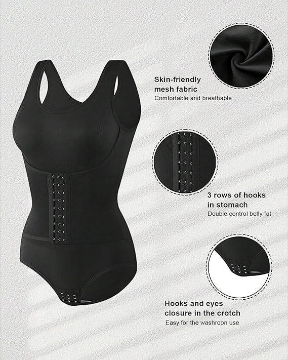 Seamless Shaping Shapewear Body Shaper Tummy Control Bodysuit Women Faja