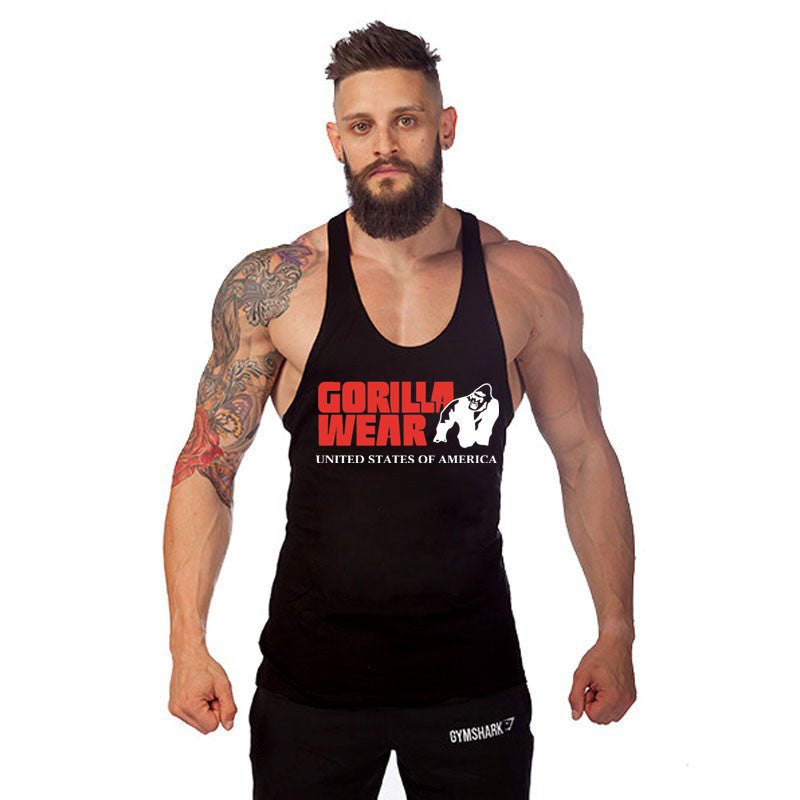 Sleeveless Sports T-shirt Running Vest