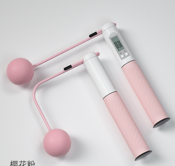Silicone Counting Skipping Rope Cordless Smart Counter