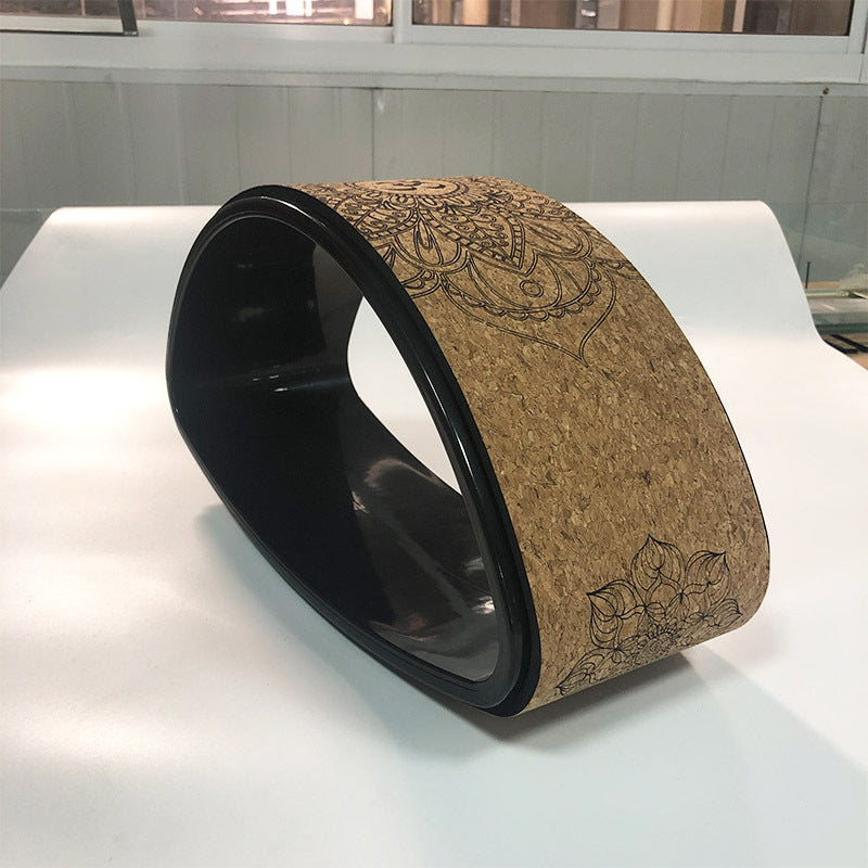 Cork Yoga Wheel Half-round Backbend Artifact Ring