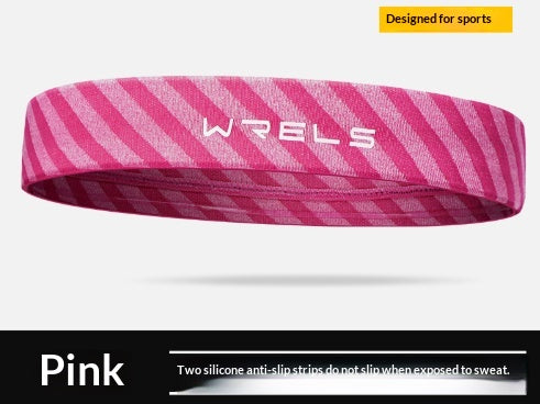 Outdoor Sports Headband Mens Basketball Non-slip Sweatband Hair Securing