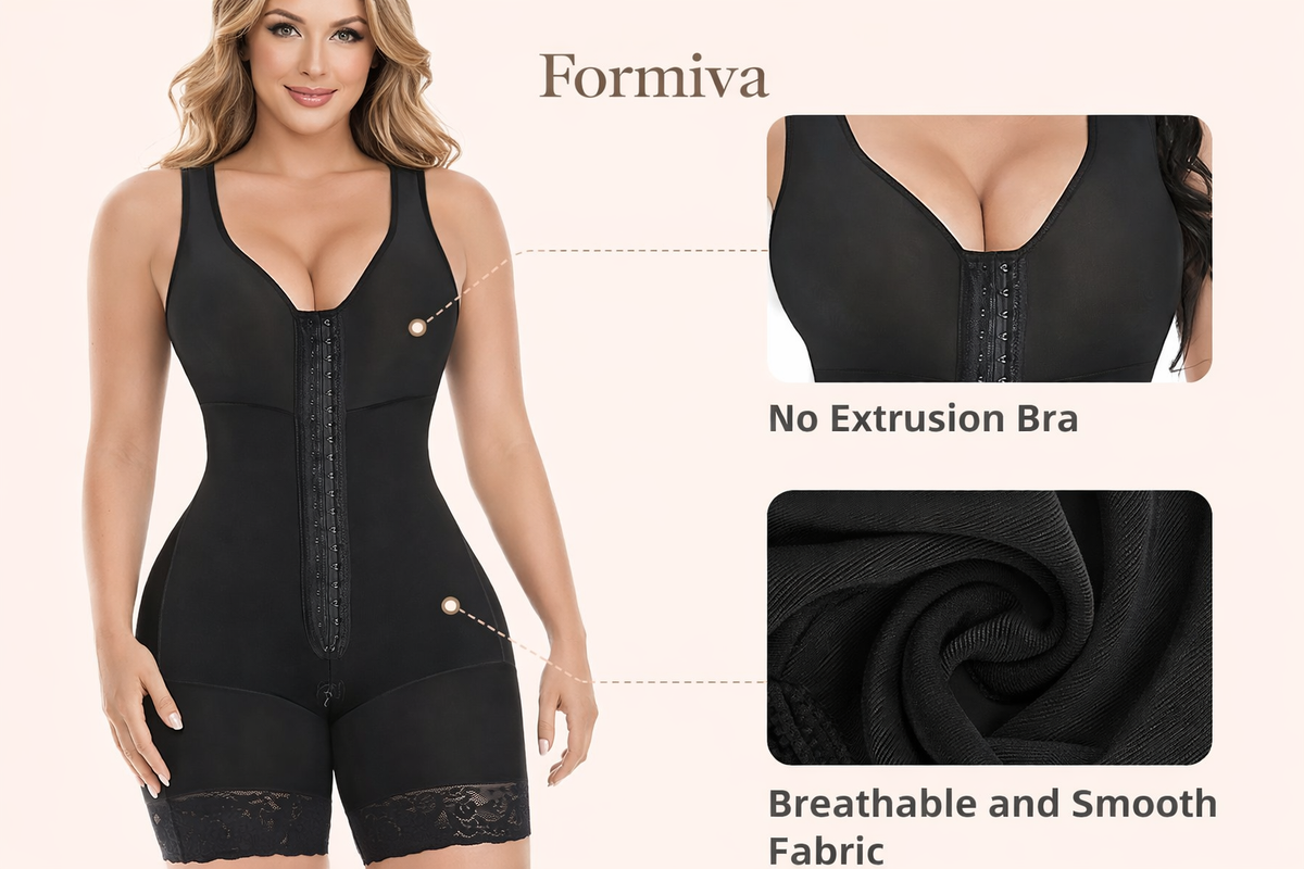 Fajas Colombianas Shapewear For Women Tummy Control Full Butt Lifter With