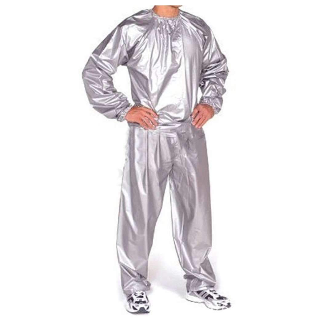 Heavy Duty Anti-rip Sauna Suit PVC Long Sleeve Unisex Clothes