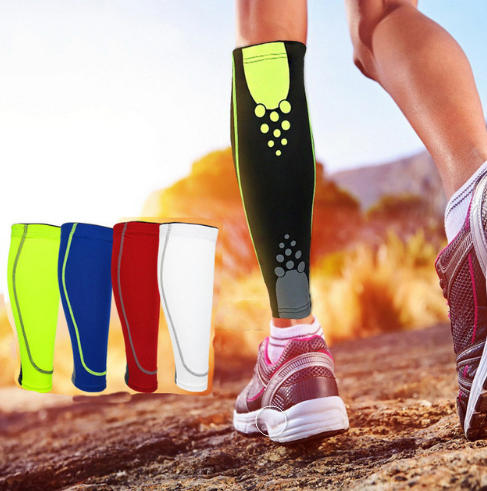 1PC Men Women Running Bicycle Calf Leg Brace Support Stretch Sleeve Compression