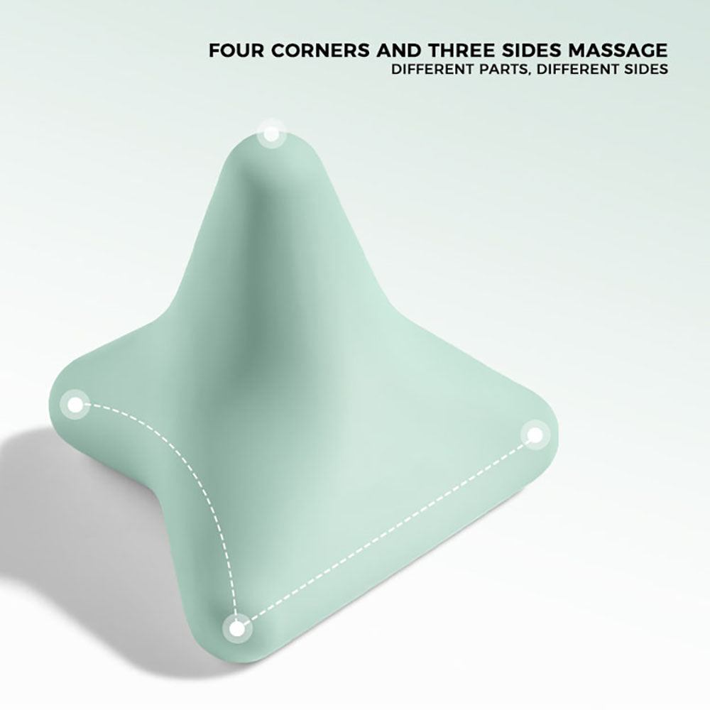 Silicon Massage Cone Fitness Ball, Trigger Point Self Therapy Tool Manual Kit