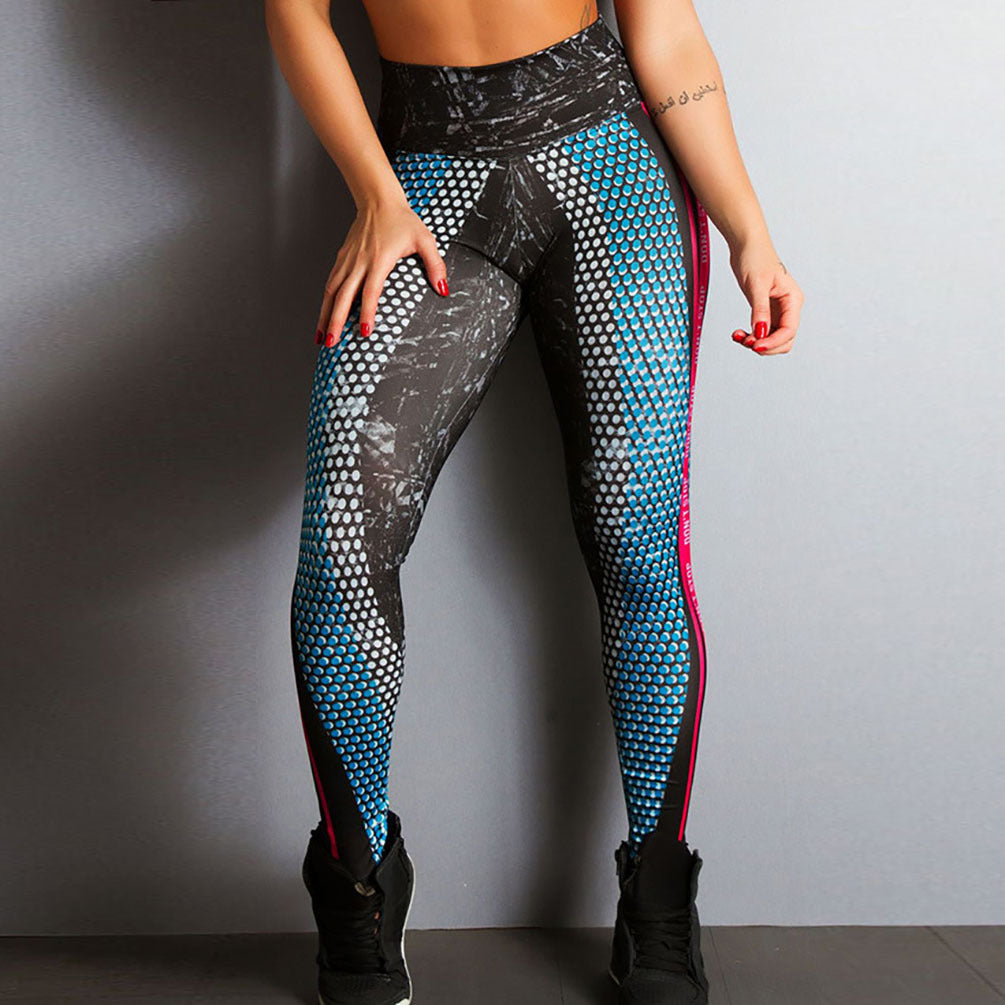 Printed High Waist Leggings