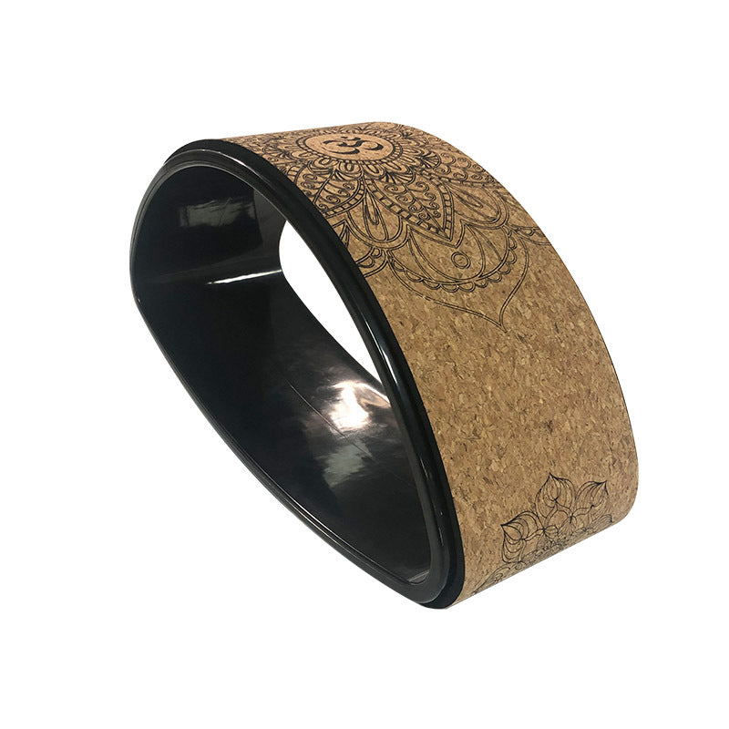 Cork Yoga Wheel Half-round Backbend Artifact Ring