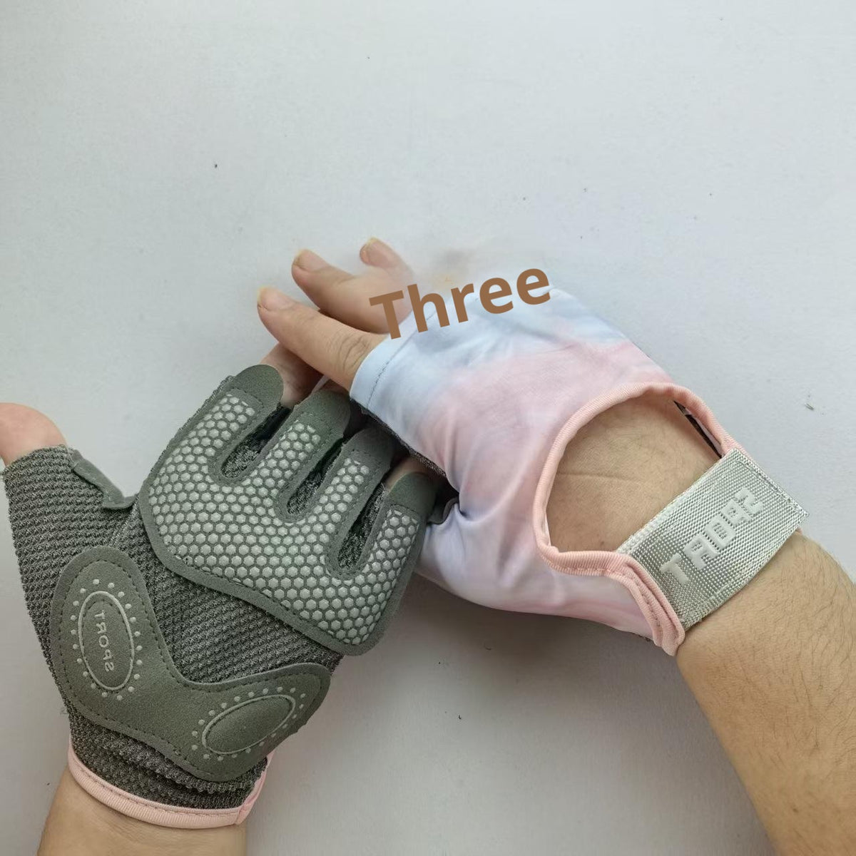Callus-protecting Half-finger Gym Gloves For Weightlifting And Strength Training