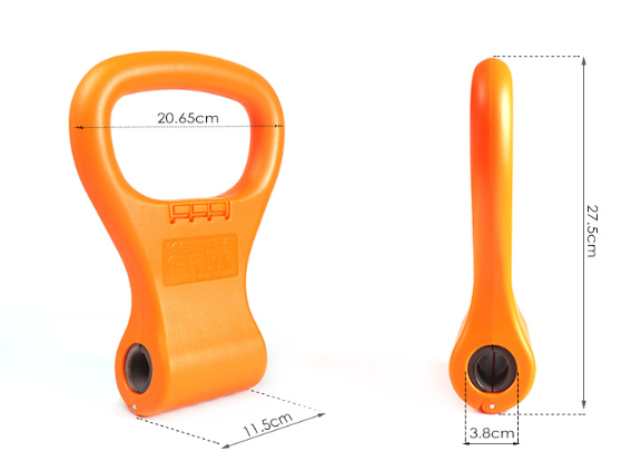 Kettle Bell Adjustable Handle Dumbbell Pot Clip Power Piece Fitness Accessories