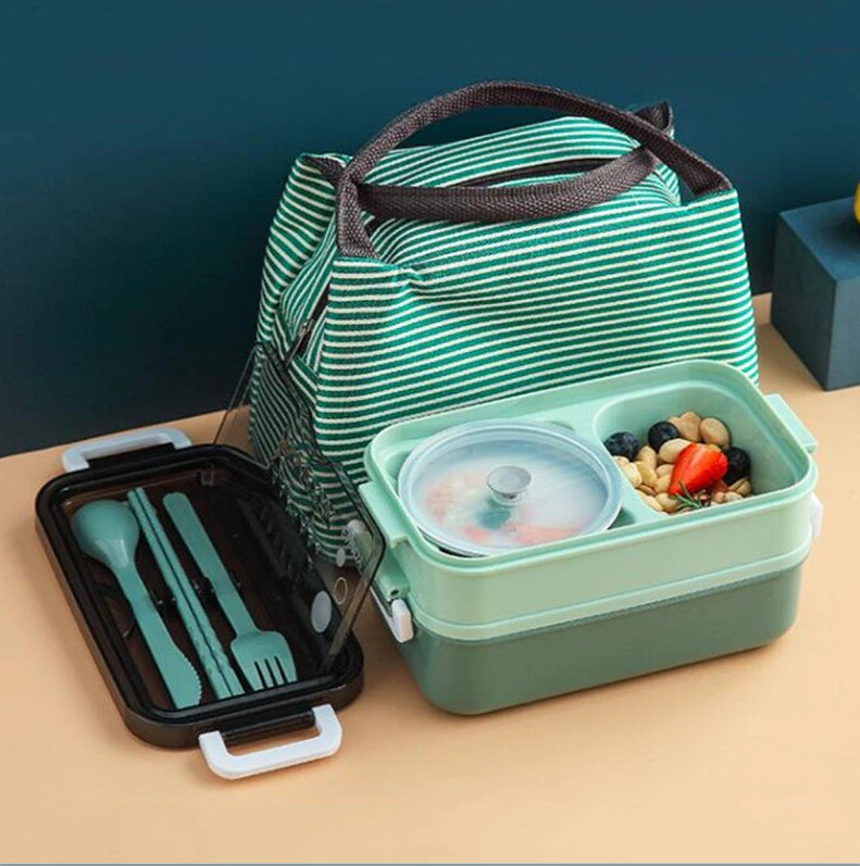 304 Stainless Steel Double-layer Lunch Box