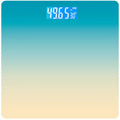 Charging LED Body Scale With Hidden Display Weight