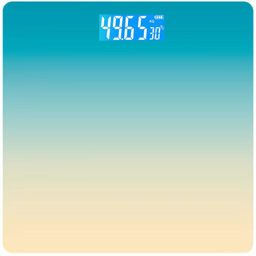Charging LED Body Scale With Hidden Display Weight