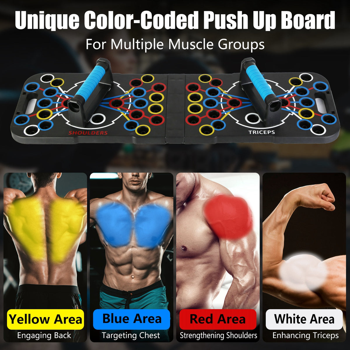 Multifunctional Push Up Board Home Strength Training Equipment With 15 Fitness