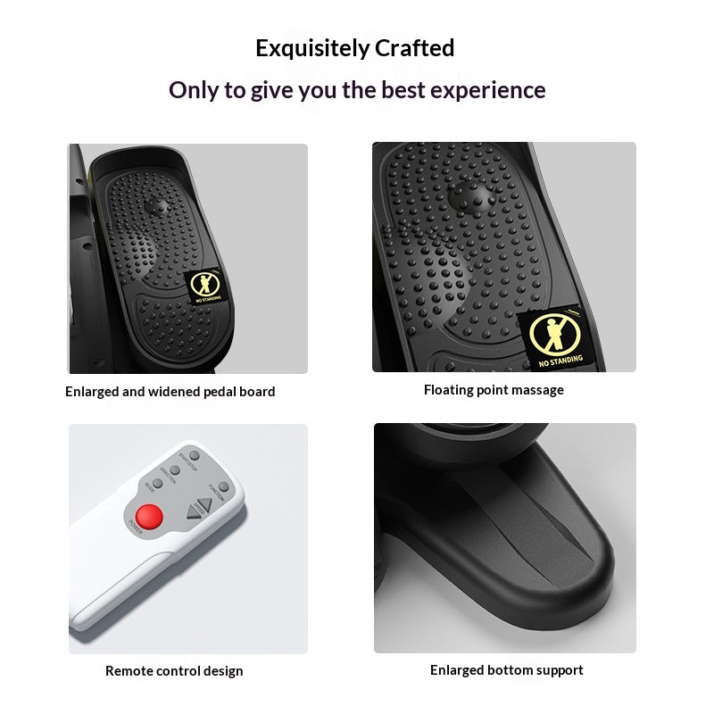 Electric Elliptical Indoor Fitness Equipment For Seniors' Upper And Lower Limb